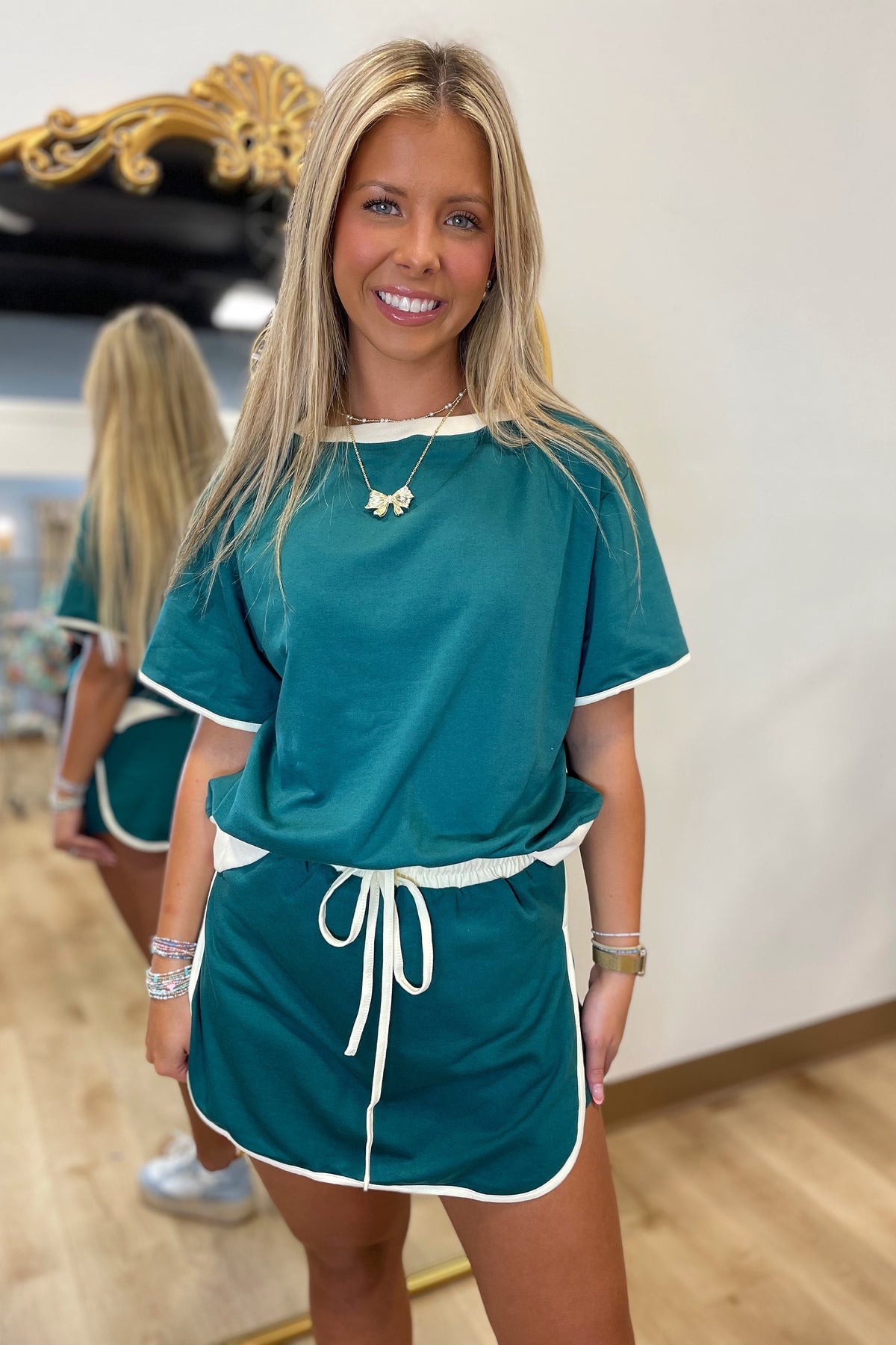 Summer Sport 2 Piece Set Green