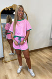 Summer Sport 2 Piece Set Pink