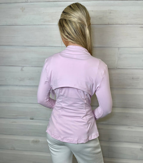 Resolve Fitted Jacket Pink