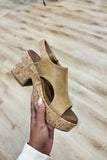 Corkys Miss Carley Caramel Wedge