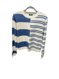 APNY Mixed Stripe Pullover Blue