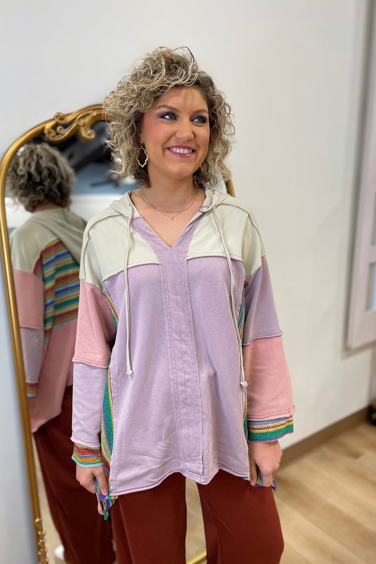 Lilac Patch Hoodie