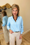 Renuar Pull Over Blouse Mist