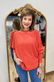 Kerisma Ryu Dolman Sleeve Sweater Ketchup