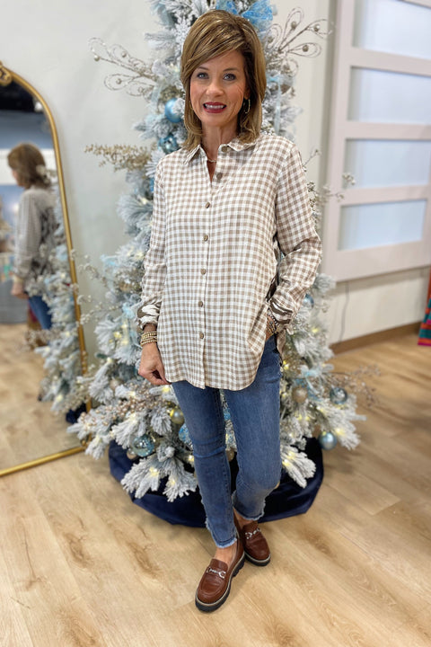 Multiples Button Front Shirt Multi