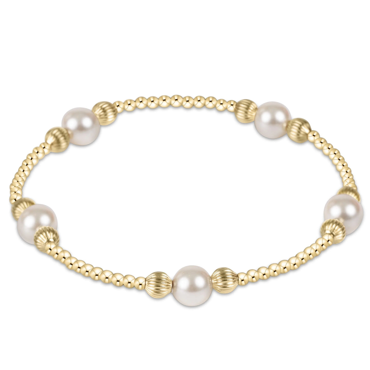 E Newton Purpose Dignity 6mm Pearl Bracelet