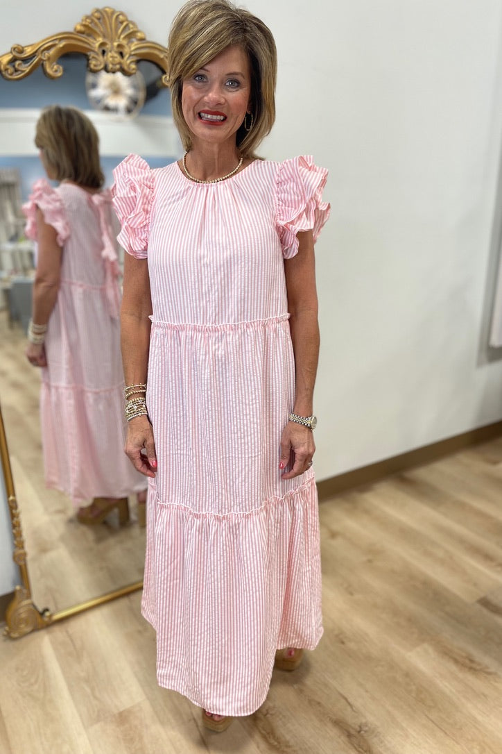 Mud Pie Bardot Maxi Dress