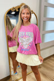 Puff Free Bird World Tour Graphic Tee Pink