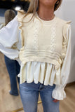 Midwinter Romance Top Cream