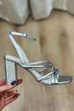 Naked Feet Mood Sandal Silver