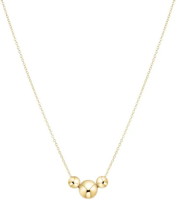 E Newton 16" Necklace Gold Purpose Gold