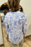 Charlie B Printed Cotton Gauze Blouse Jungle