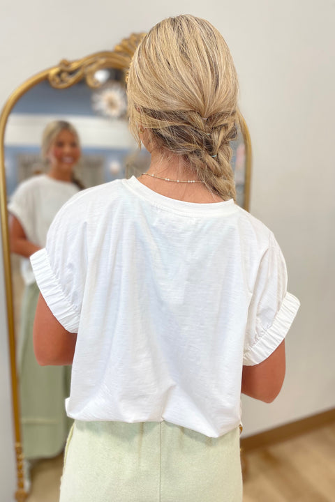 Shopping Spree Tee White