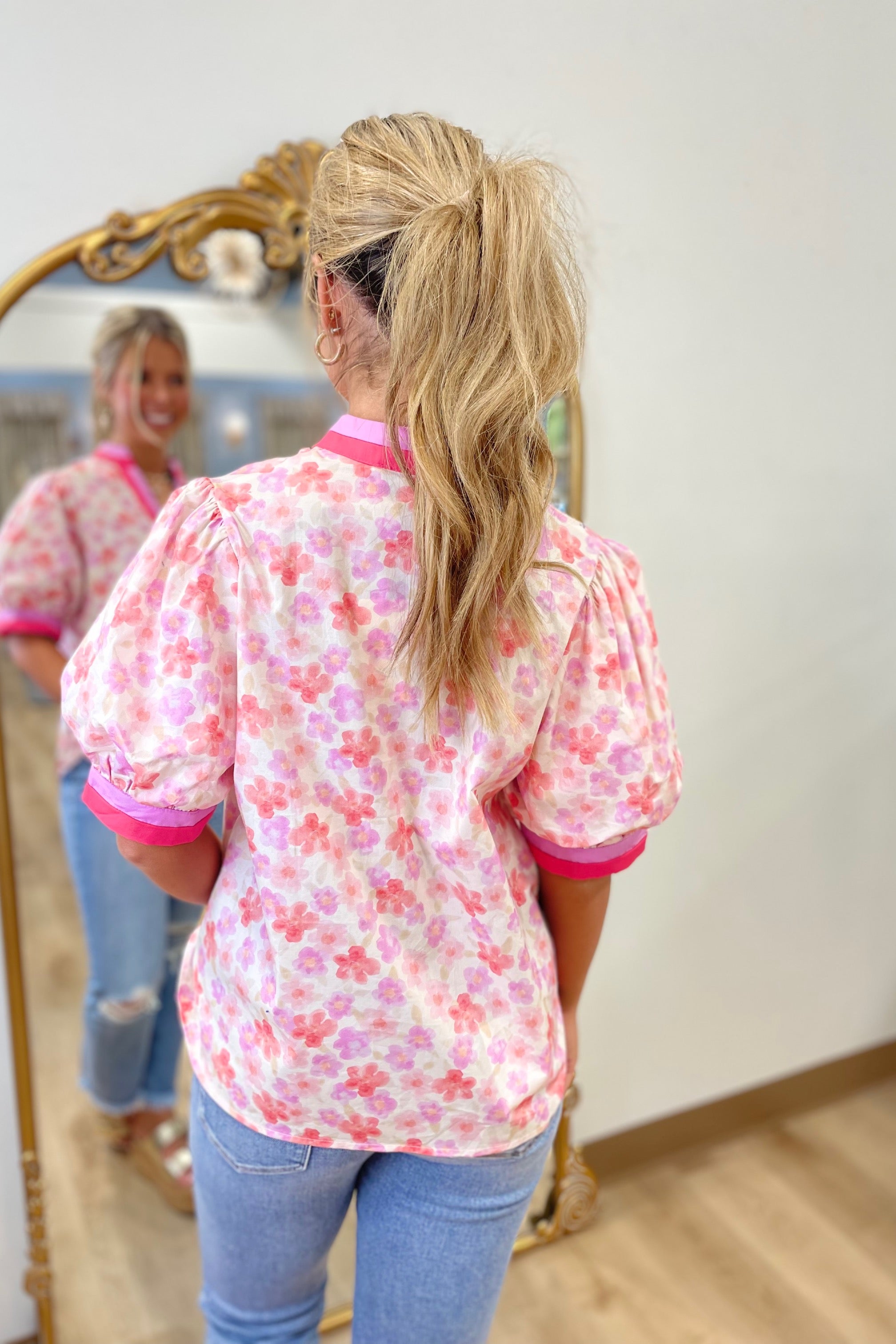 Freshly Picked Top Pink