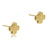 E Newton Signature Cross Earrings