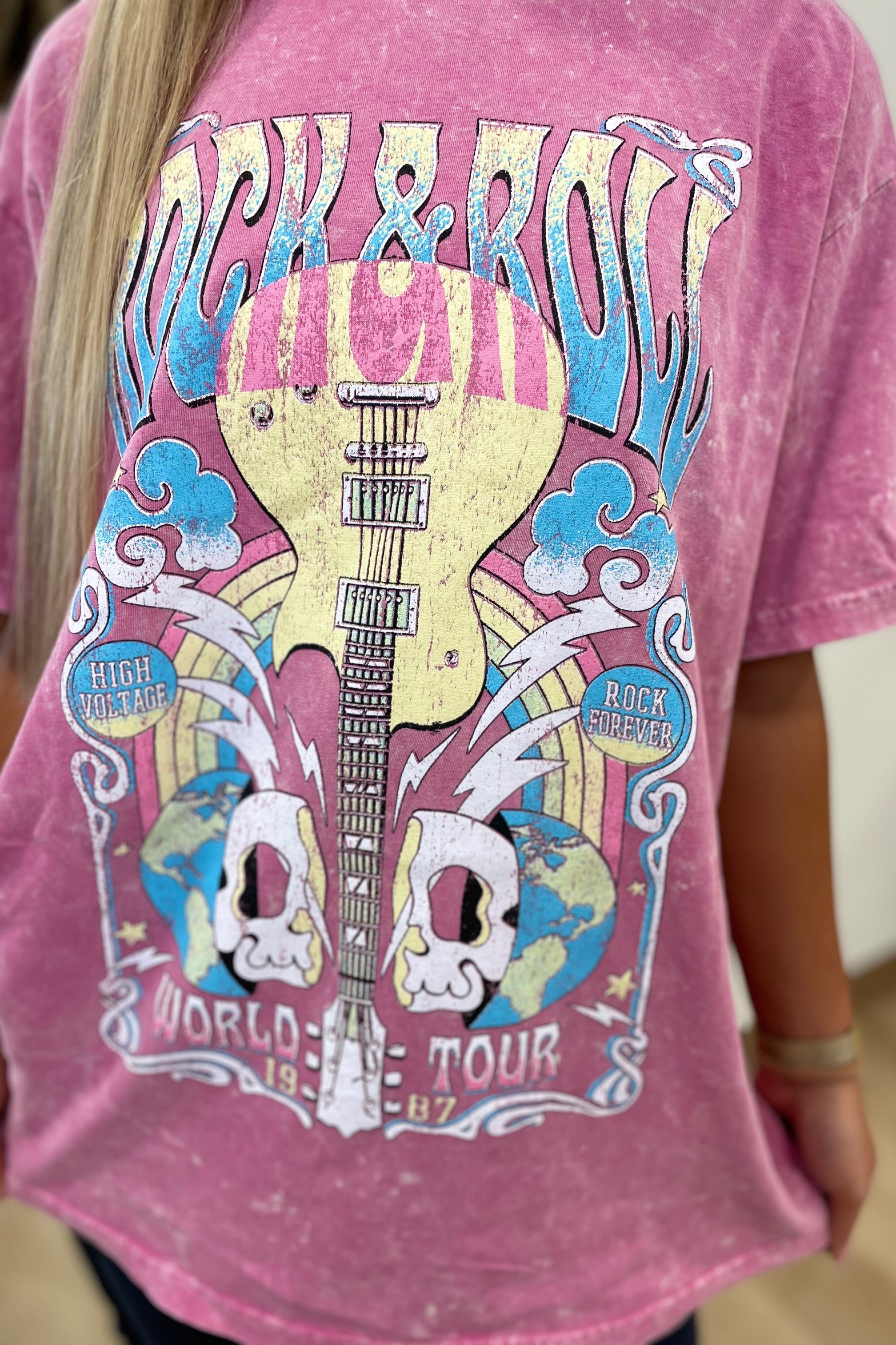 Rock & Roll World Tour 1987 Pink