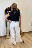 Cruise Ready Linen Pant Ivory
