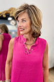 Tempo Paris Flora Dress Fuchsia