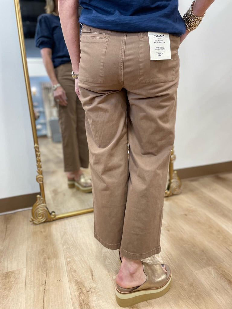 Charlie B New Pork Chop Pant Biscuit