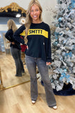 SMTTT Relaxed One Stripe Sweater Black