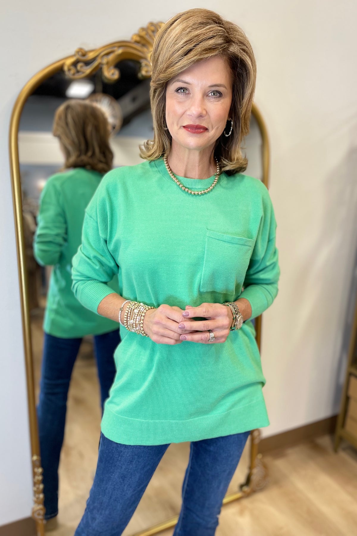 Renuar Pullover Sweater Meadow