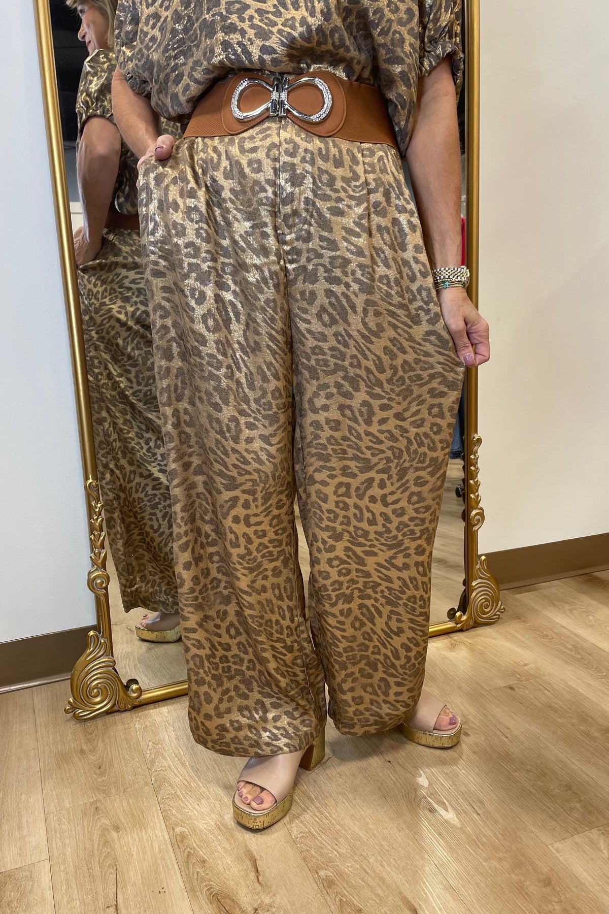 Golden Era Leopard Pant