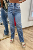Hidden Ella High Rise Straight Medium