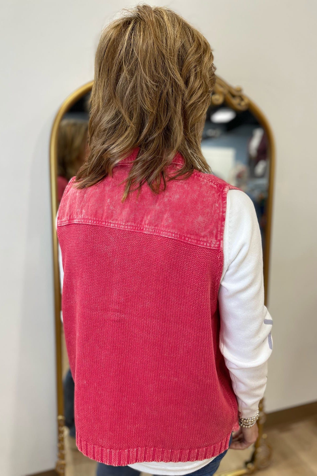 PBJ Vested in Fall Red