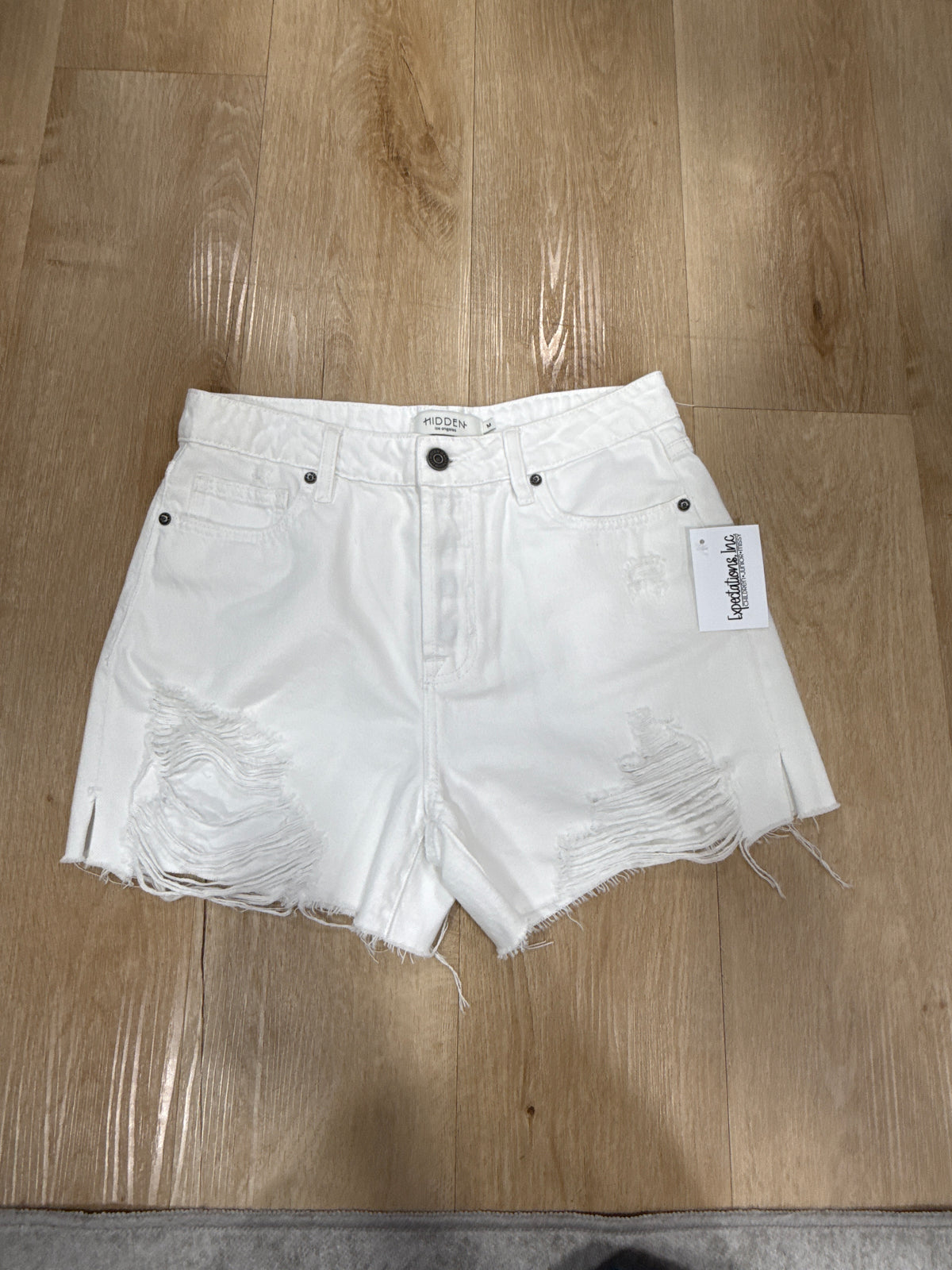 Hidden Denim Sofie Short White