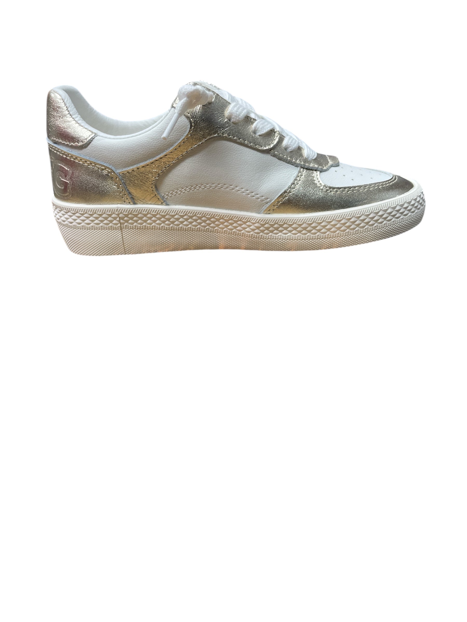 Vintage Havana Fast 11 White Lace Washed Gold Low Top Sneaker