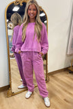 Very Comfy 2 Piece Pant Set Lilac