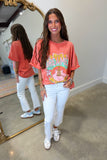 Dreamer Rock N Roll 1974 Vintage Tee Orange