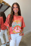 Dreamer Rock N Roll 1974 Vintage Tee Orange