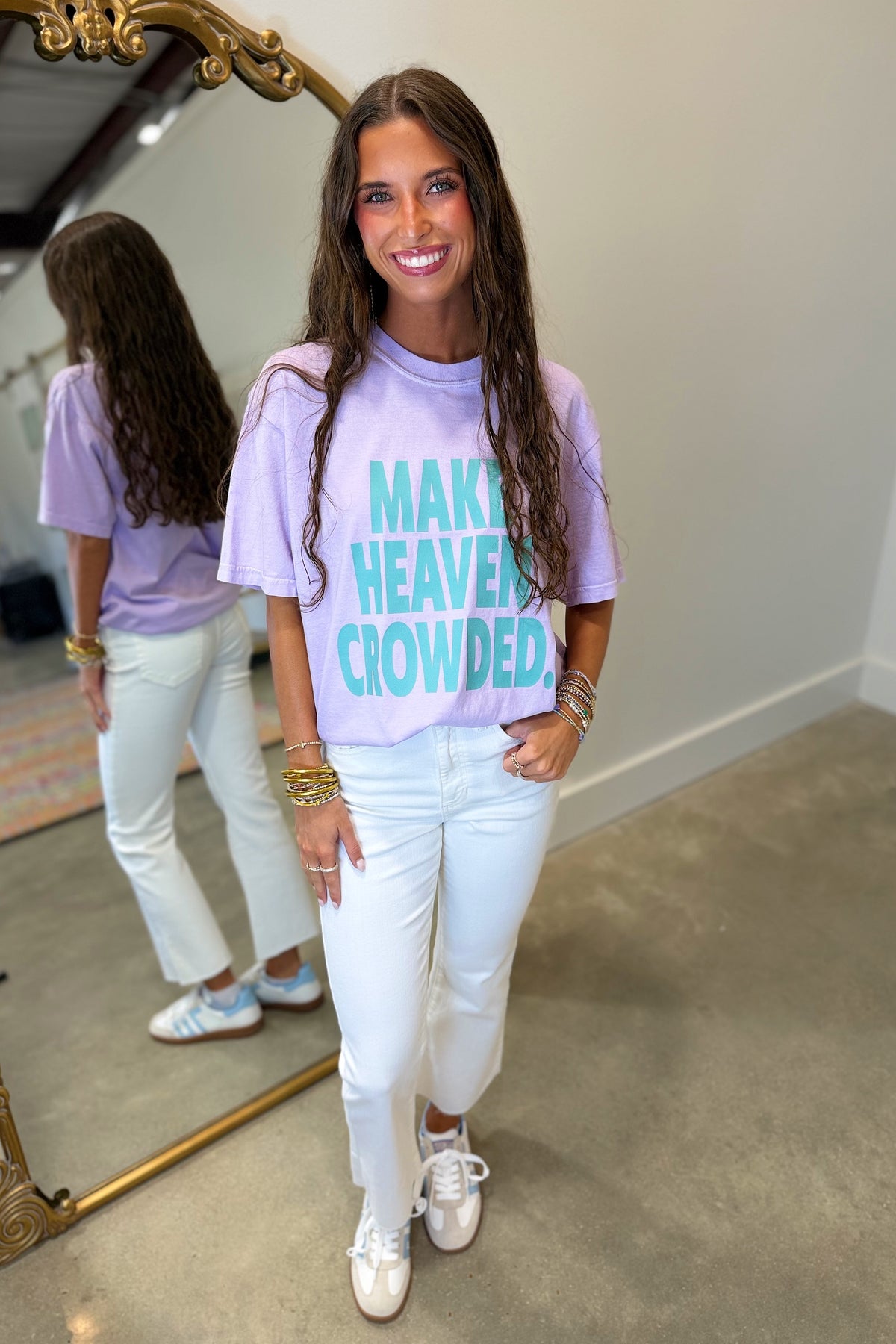 Make Heaven Crowded Tee Orchid