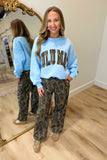 Lulu Mac Mossy Oak Sweatshirt Light Blue