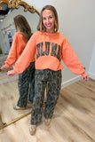 Lulu Mac Mossy Oak Sweatshirt Orange