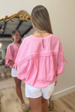 Good Days Ahead Top Pink