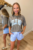Lulu Mac Mossy Oak Bottomland Tee Light Blue