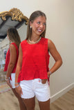 Pretty in Red Top