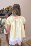 Sweet Southern Girl Babydoll Top Yellow