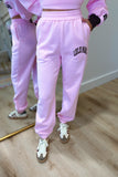 Lulu Mac Puff Jogger Pant Light Pink Brown