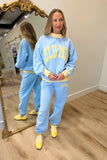 Lulu Mac Puff Jogger Pant Light Blue Butter