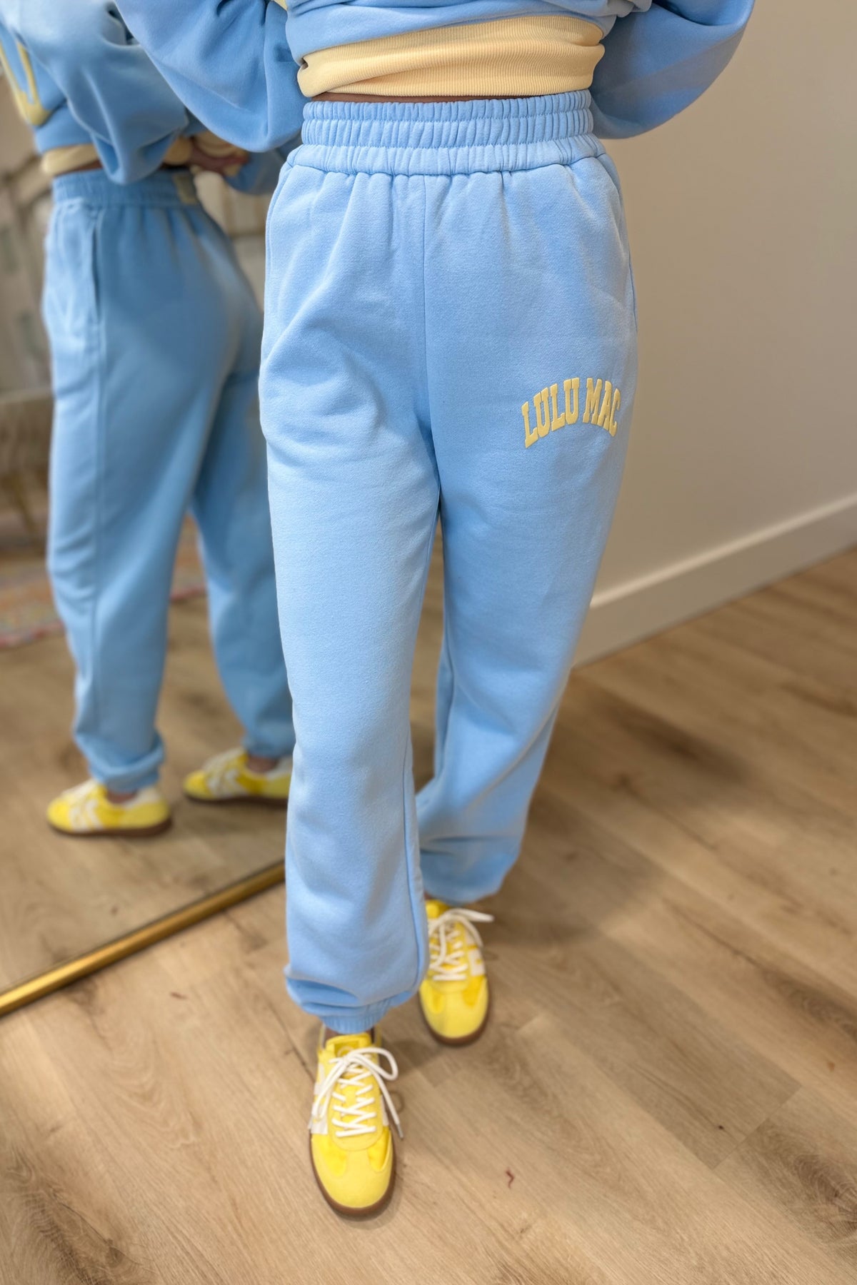 Lulu Mac Puff Jogger Pant Light Blue Butter