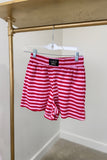 Lulu Mac Knit Striped Short Red/Pink