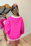 Lulu Mac Social Society Hot Pink/Light Pink Stitch