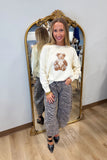 Beary Cozy Sweater Cream