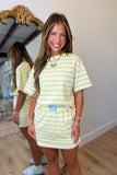 Together Forever Skort Set Yellow Blue