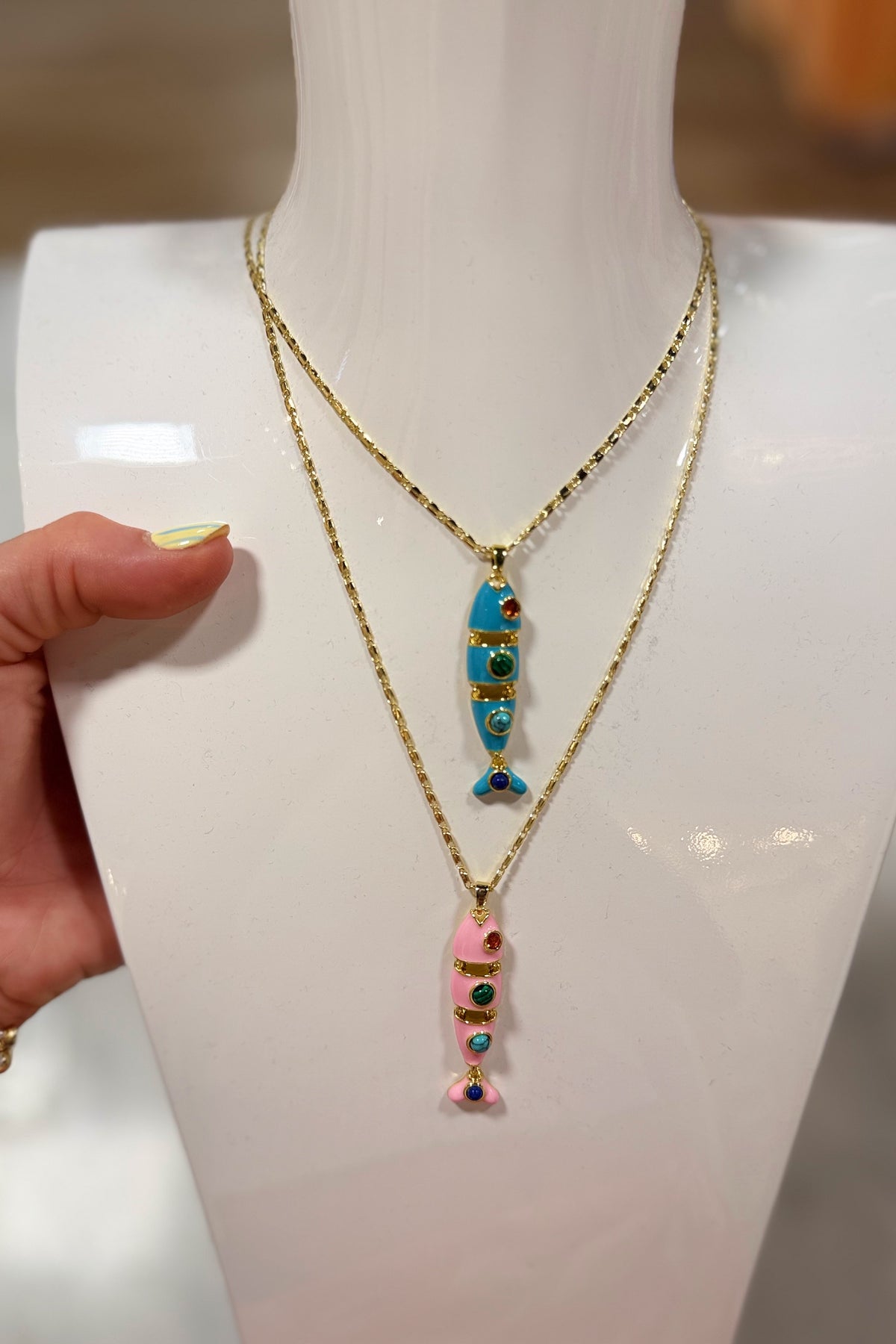 Pisces Fish Necklace (various)
