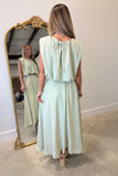 Spring Sweetheart Skirt Set Green