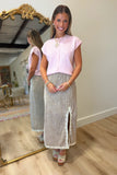 Sleeveless September Sweater Pink